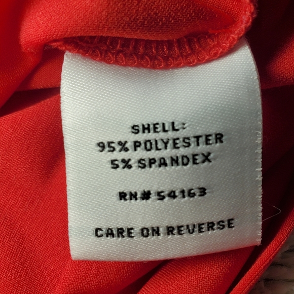 Women's Tommy Hilfiger Size XL Tank Top  Red Activewear Blue Strip Nautical - Picture 3 of 7